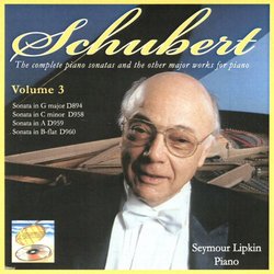 Franz Schubert: Major Works For Piano - Volume 3