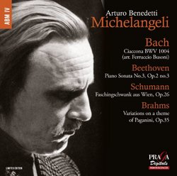 Piano Works by Bach, Brahms & Schumann