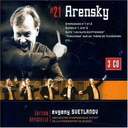 Arensky: Sym Nos 1 & 2 / Variations / Suites