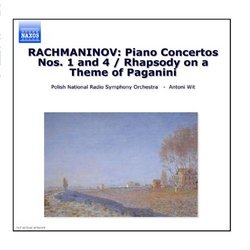 RACHMANINOV: Piano Concertos Nos. 1 and 4 / Rhapsody on a Theme of Paganini
