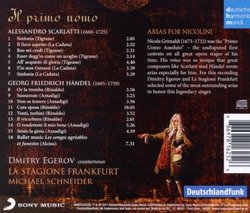 Il primo uomo ~ Arias for Nicolini