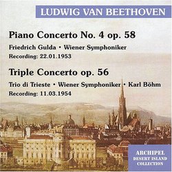 Beethoven: Piano Concerto No. 4; Triple Concerto