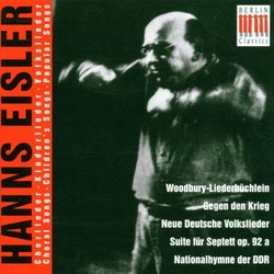 Hanns Eisler: Choral Songs; Children's Songs; Popular Songs