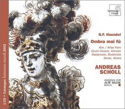 Haendel: Ombra Mai Fu: Airs / Arias from Giulio Cesare, Admeto, Radamisto, Rodelinda, Serse, Alcina