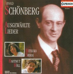 Schönberg: Ausgewählte Lieder