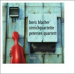 Boris Blacher: String Quartets - Petersen Quartett