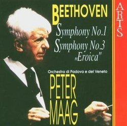 Beethoven: Symphonies no 1 & 3 / Maag, Padua and Veneto Orch