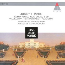 Joseph Haydn: Symphonies No. 30 in C Major "Alleluja" / No. 53 in D Major "L'Impériale" / No. 69 in C Major "Loudon" - Concentus Musicus Wien / Nikolaus Harnoncourt
