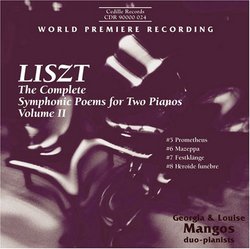 Liszt: Complete Symphonic Poems for Two Pianos, Vol. 2