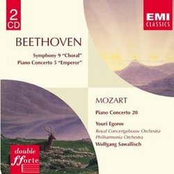 Beethoven: Symphony No. 9 "Choral"; Piano Concerto No. 5