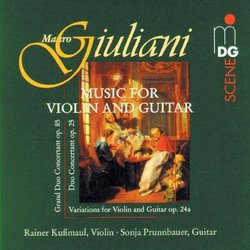 Giuliani: Music for Violin and Guitar