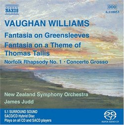 Vaughan Williams: Fantasia on Greensleeves; Fantasia on a Theme of Thomas Tallis [Hybrid SACD]
