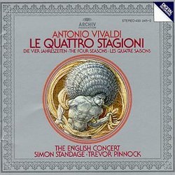 Vivaldi: The Four Seasons (Le Quattro Stagioni Op 8 Nos 1-4) /Standage * English Concert * Pinnock