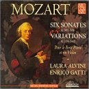 Mozart: Six Violin Sonatas / Variations for Violin & Pianoforte