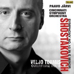 Dmitri Shostakovich: Symphony No. 10; Veljo Tormis: Overture No. 2