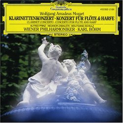 Mozart: Klarinettenkonzert; Konzert für Flöte & Harfe