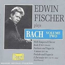 Edwin Fischer Plays Bach, Volume Two