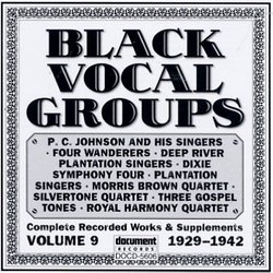 Black Vocal Groups, Vol. 9