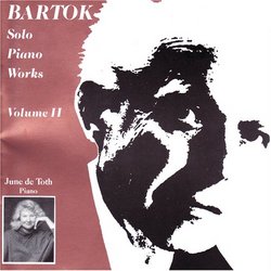 Bartok Solo Piano Works Volume 2