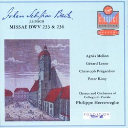 Masses Bwv 233 & 236