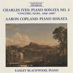 Piano Sonatas by Ives and Copland; Piano Sonata No. 2 "Concord Mass, 1840-1860"