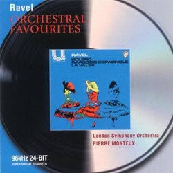 Ravel: Orchestral Favorites: Ma Mere l'Oye, La Valse, Pavane pour une infante defunte, Rapsodie espagnole, Bolero