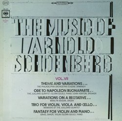 Music of Arnold Schoenberg, VII