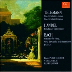 Telemann, Händel, Bach: Trio Sonatas