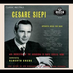 Cesare Siepi: Classic Recitals - Operatic Arias for Bass