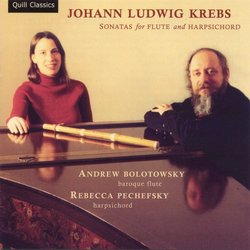 J. L. Krebs: Sonatas for Flute and Harpsichord