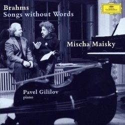 Brahms: Songs without Words