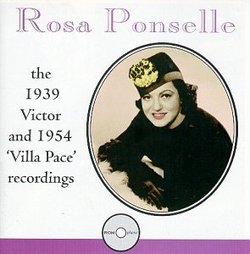 1939 Victor & 1954 Villa Pace Recordings