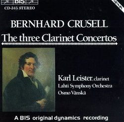 Crusell: Clarinet Concertos