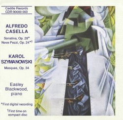 Piano Music of Alfredo Casella and Karol Szymanowski