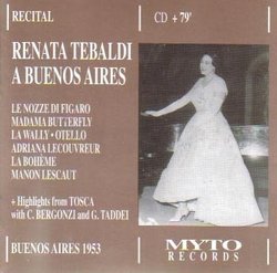 Renata Tebaldi in Buenos Aires 1953