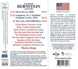 Bernstein: Missa Brevis - Symphony No. 3 'Kaddish' - The Lark