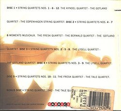 Hilding Rosenberg: The Complete String Quartets - The Kyndel Quartet / The Gotland Quartet / The Copenhagen String Quartet / The Fresk Quartet / The Berwald Quartet / The Lysell Quartet / The Tale Quartet