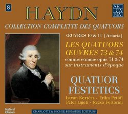 Haydn: Les Quatuors Oeuvres 73 & 74