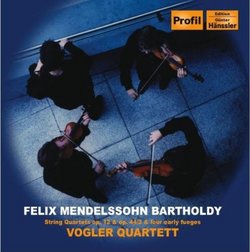 Mendelssohn: String Quartets, Opp. 12 & 44/2; Fugues
