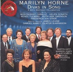 Marilyn Horne - Divas in Songs (A 60th Birthday Celebration) with Caballé, Donath, Fleming, Swenson, von Stade, Levine, Ramey, Bjarnason