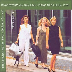 Piano Trios of the 1920s