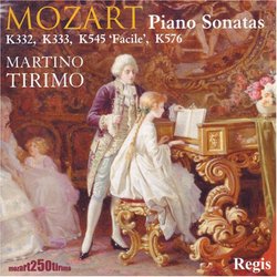 Mozart: Piano Sonatas K332, 333, 545 'Facile' & 576