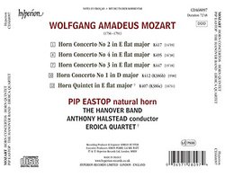 Mozart: Horn Concertos Nos.1-4, Horn Quintet