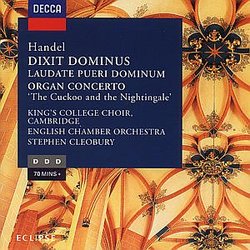 Handel: Dixit Dominus, Laudate Pueri, Or