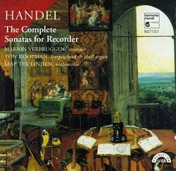 Handel: The Complete Sonatas for Recorder