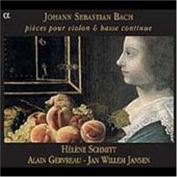 Johann Sebastian Bach: Pièces pour violon & basse continue