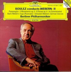 Boulez conducts Webern, Vol. 2
