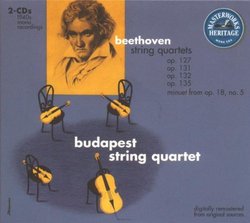 String Quartets Opp. 127, 131, 132 & 135