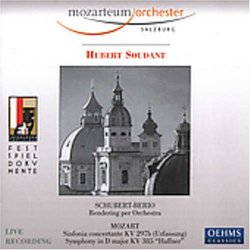 Schubert-Berio: Rendering per Orchestra; Mozart: Sinfonia concertante KV 297b; Symphony KV 385 "Haffner"