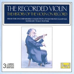 The Recorded Violin, Vol.1